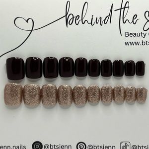 20pc XShort Square Press On Nails